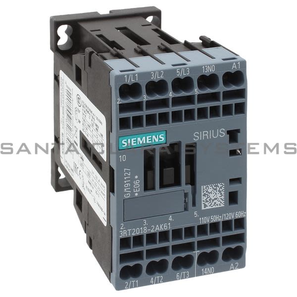 Siemens 3RT2018-2AK61 Contactor | 3RT2018-2AK61 Product Image