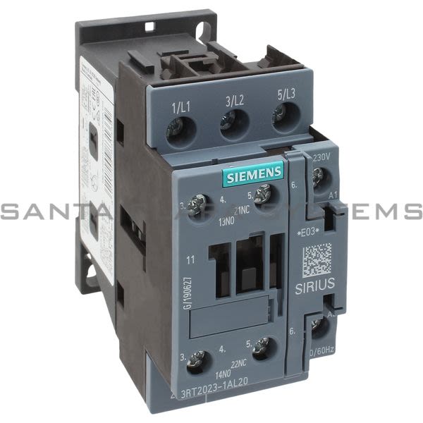 Siemens 3RT2023-1AL20 Contactor | 3RT2023-1AL20 Product Image