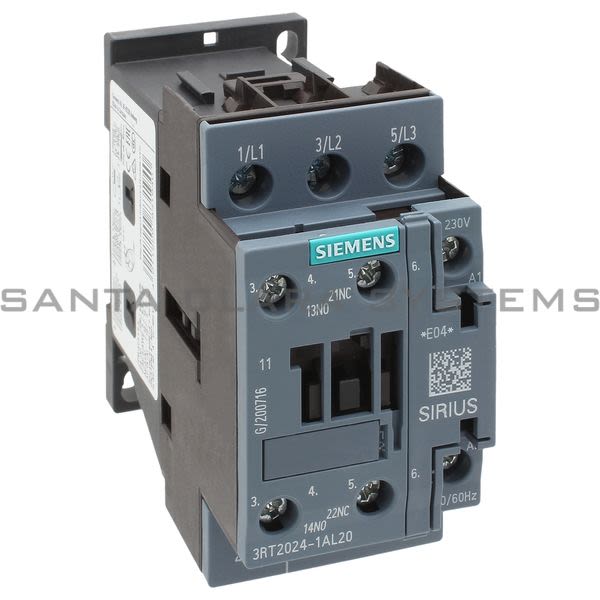 Siemens 3RT2024-1AL20 Contactor | 3RT2024-1AL20 Product Image