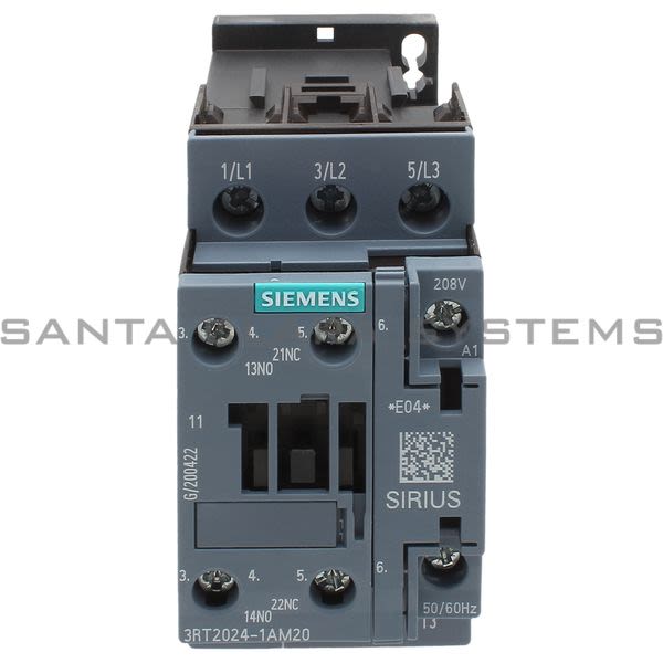 Siemens 3RT2024-1AM20 Contactor | Sirius | 3RT2024-1AM20 Product Image