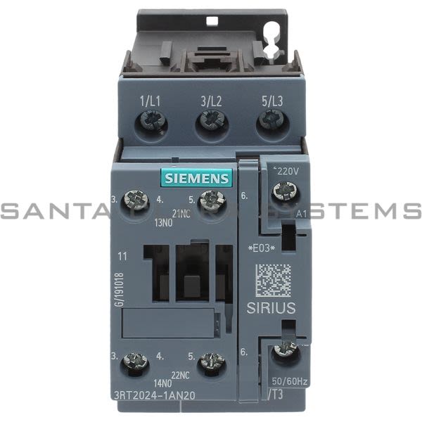Siemens 3RT2024-1AN20 Contactor | 3RT2024-1AN20 Product Image