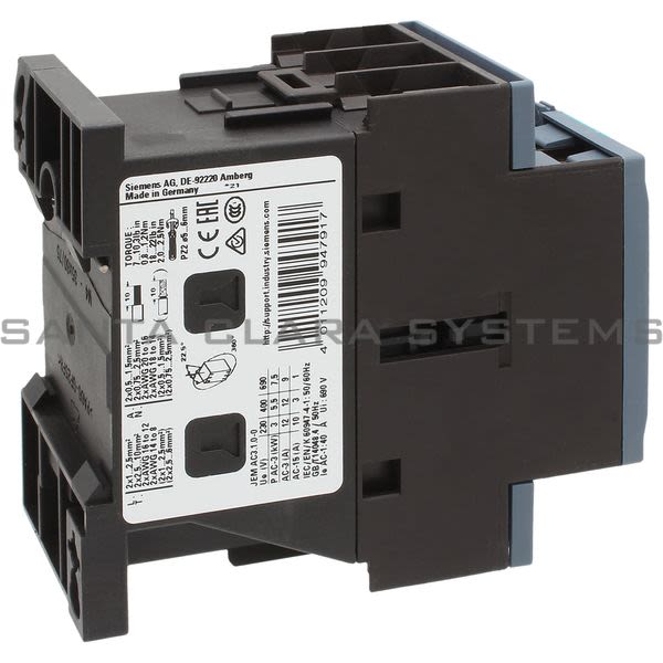 Siemens 3RT2024-1AV60 Contactor | Sirius | 3RT2024-1AV60 Product Image