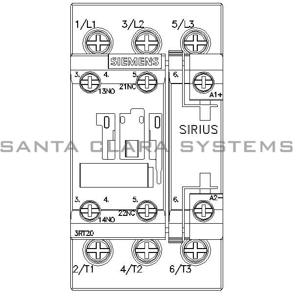 Siemens 3RT2024-1FB40 Contactor | Sirius | 3RT2024-1FB40 Product Image