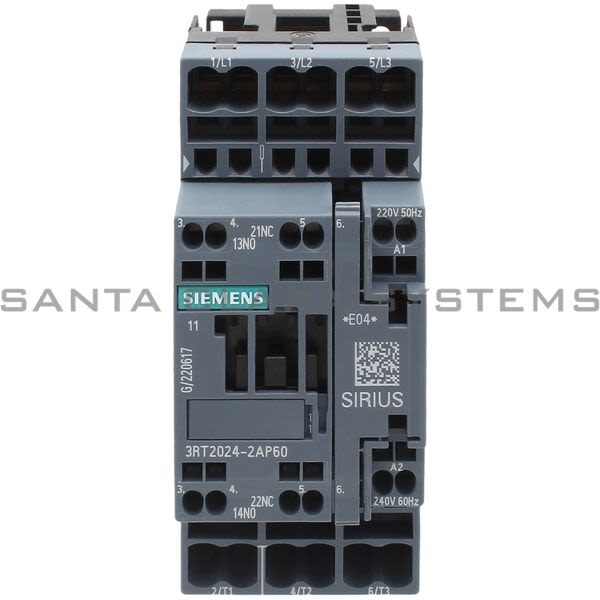Siemens 3RT2024-2AP60 Contactor Product Image