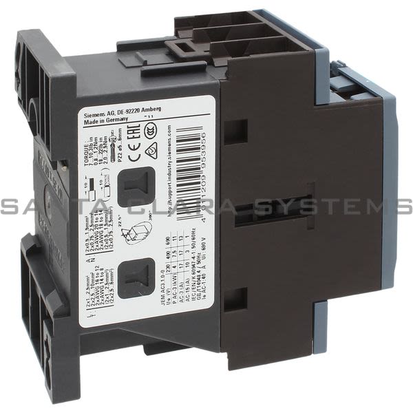 Siemens 3RT2025-1AM20 Contactor | 3RT2025-1AM20 Product Image