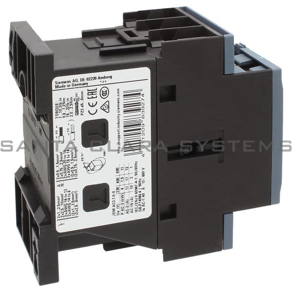 Siemens 3RT2025-1AP60 Contactor | Sirius | 3RT2025-1AP60 Product Image