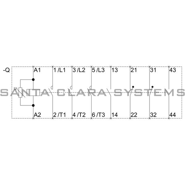 Siemens 3RT2025-1DB44-3MA0 Contactor | Sirius | 3RT2025-1DB44-3MA0 Product Image