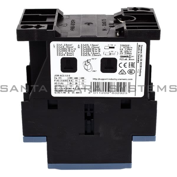 Siemens 3RT2026-1AK60 Contactor | 3RT2026-1AK60 Product Image
