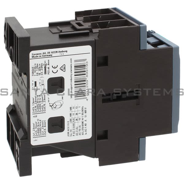 Siemens 3RT2026-1AK60-0UA0 Contactor | Sirius | 3RT2026-1AK60-0UA0 Product Image