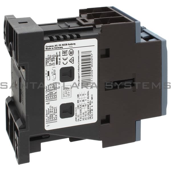 Siemens 3RT2026-1BB40-1AA0 Contactor | Sirius | 3RT2026-1BB40-1AA0 Product Image