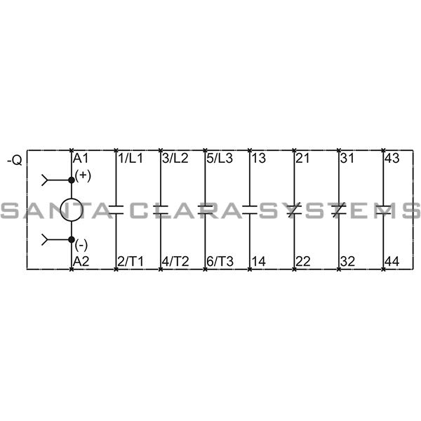 Siemens 3RT2026-1BB44-3MA0 Contactor | 3RT2026-1BB44-3MA0 Product Image