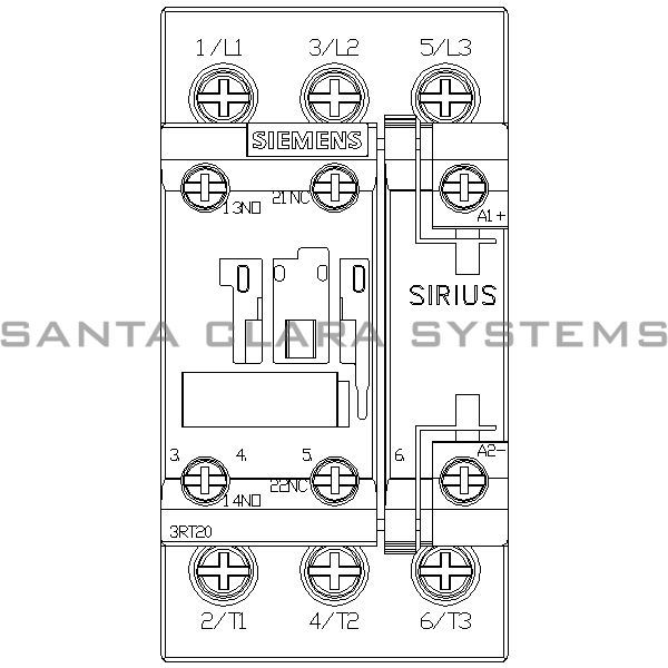 Siemens 3RT2026-1NB30 Contactor | Sirius | 3RT2026-1NB30 Product Image