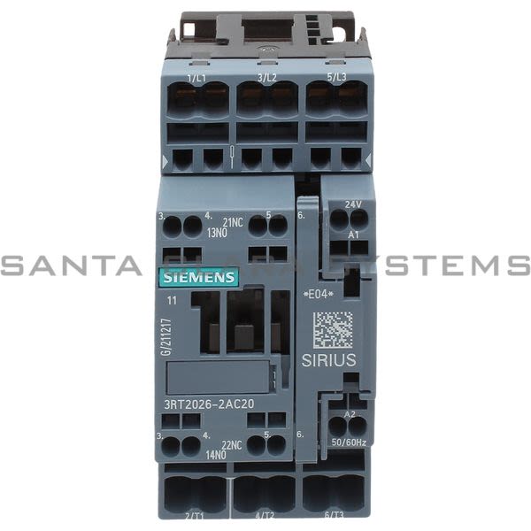 Siemens 3RT2026-2AC20 Contactor | Sirius | 3RT2026-2AC20 Product Image