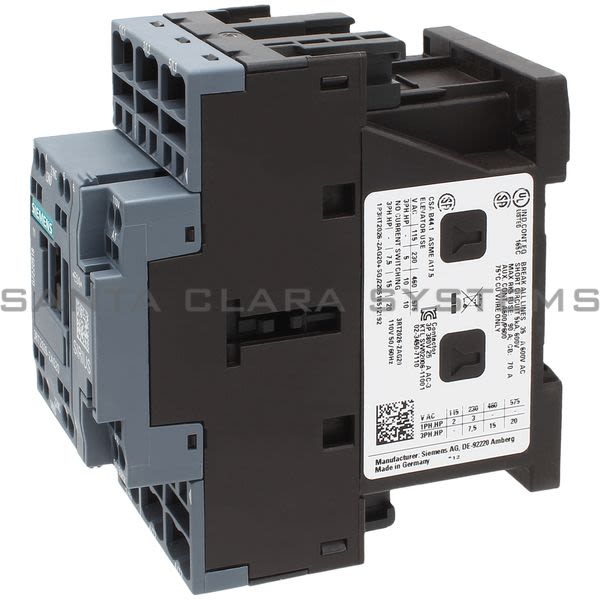 Siemens 3RT2026-2AG20 Contactor | Sirius | 3RT2026-2AG20 Product Image