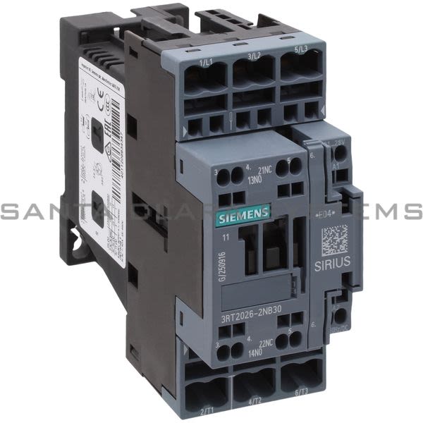 Siemens 3RT2026-2NB30 Contactor | Sirius | 3RT2026-2NB30 Product Image