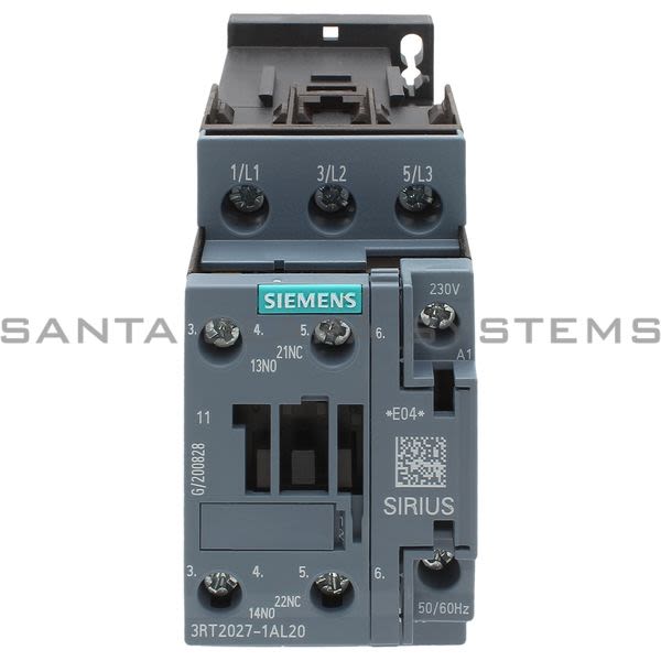 Siemens 3RT2027-1AL20 Contactor | 3RT2027-1AL20 Product Image
