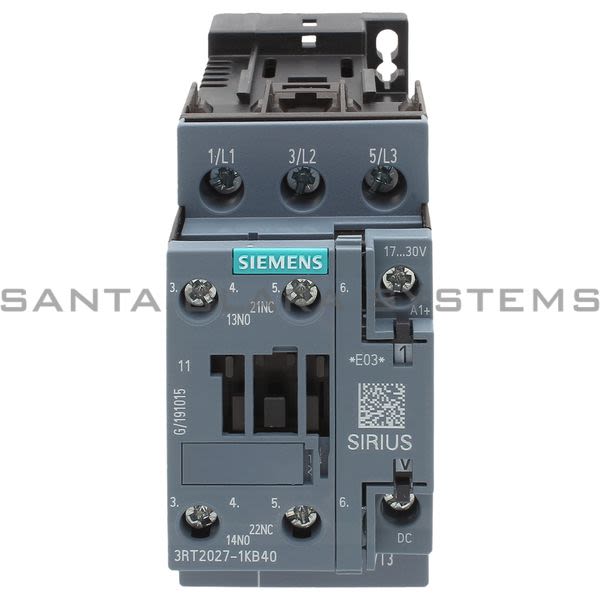 Siemens 3RT2027-1KB40 Contactor | 3RT2027-1KB40 Product Image
