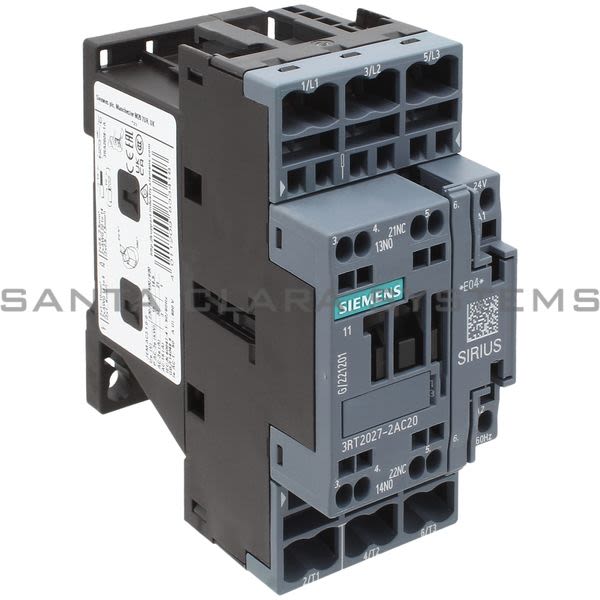 Siemens 3RT2027-2AC20 Contactor Product Image