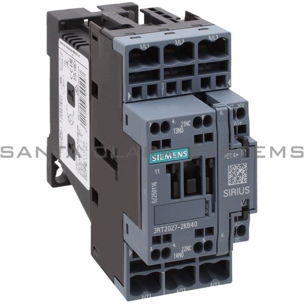 Siemens 3RT2027-2KB40 Contactor Product Image