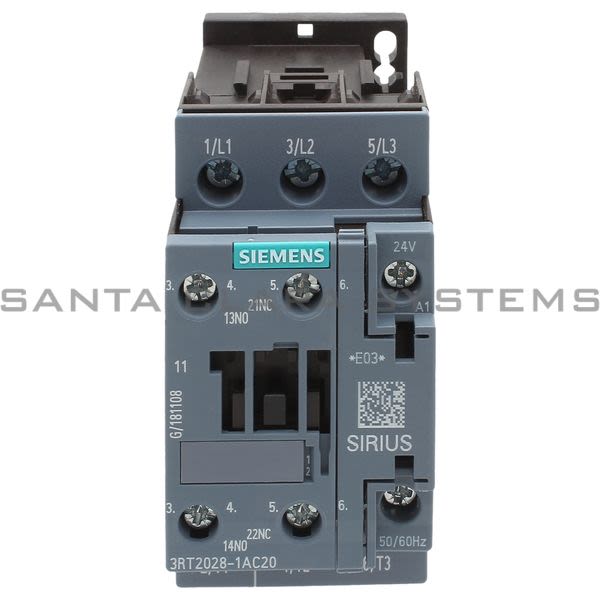 Siemens 3RT2028-1AC20 Contactor | Sirius | 3RT2028-1AC20 Product Image