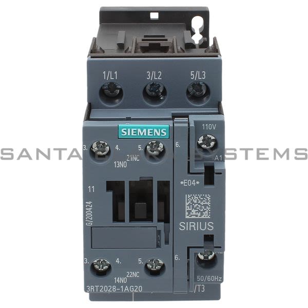 Siemens 3RT2028-1AG20 Contactor | 3RT2028-1AG20 Product Image