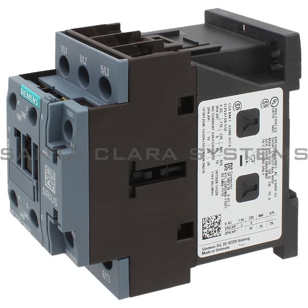 Siemens 3RT2028-1AG20 Contactor | 3RT2028-1AG20 Product Image