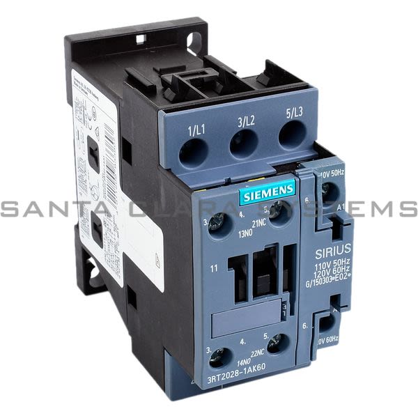 Siemens 3RT2028-1AK60 Contactor | 3RT2028-1AK60 Product Image