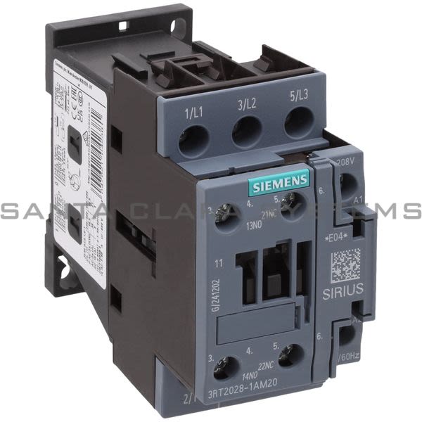 Siemens 3RT2028-1AM20 Contactor | 3RT2028-1AM20 Product Image