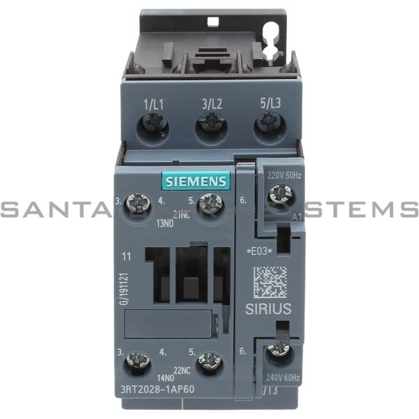 Siemens 3RT2028-1AP60 Contactor | 3RT2028-1AP60 Product Image