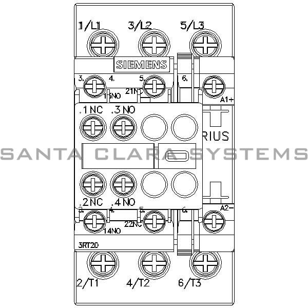 Siemens 3RT2028-1BB44 Contactor | Sirius | 3RT2028-1BB44 Product Image