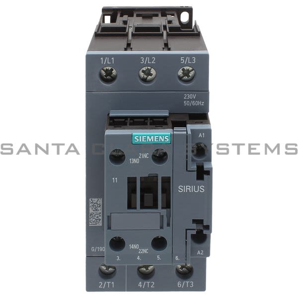 Siemens 3RT2035-1AL20 Contactor | 3RT2035-1AL20 Product Image
