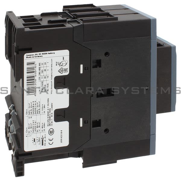 Siemens 3RT2035-1AL20 Contactor | 3RT2035-1AL20 Product Image