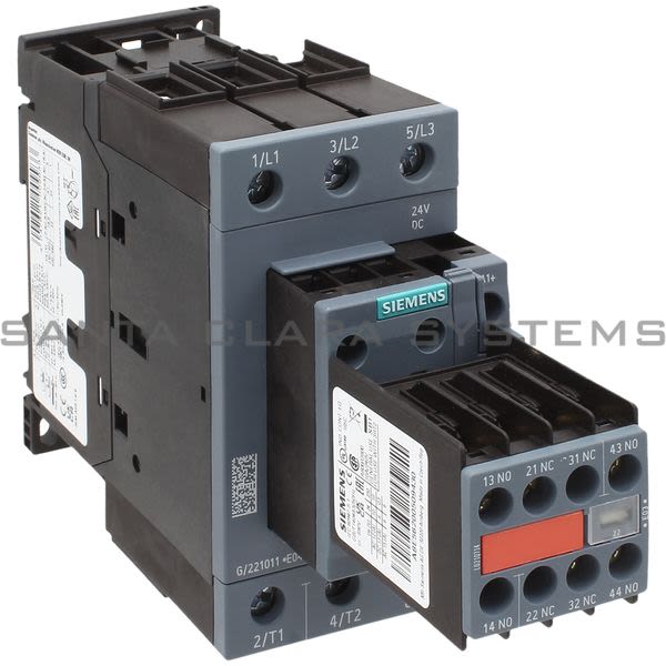 Siemens 3RT2035-1KB44-3MA0 Contactor | 3RT2035-1KB44-3MA0 Product Image