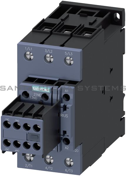Siemens 3RT2035-1NF34 Contactor | Sirius | 3RT2035-1NF34 Product Image