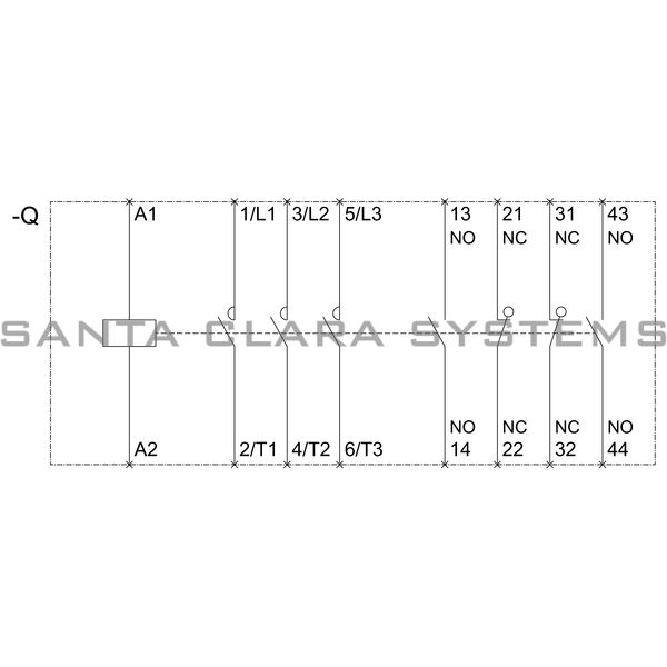 Siemens 3RT2036-1AB04 Contactor | Sirius | 3RT2036-1AB04 Product Image