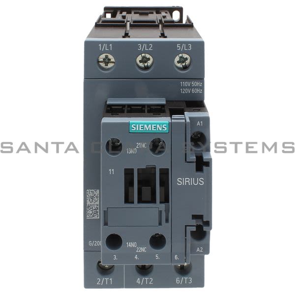 Siemens 3RT2036-1AK60 Contactor | Sirius | 3RT2036-1AK60 Product Image
