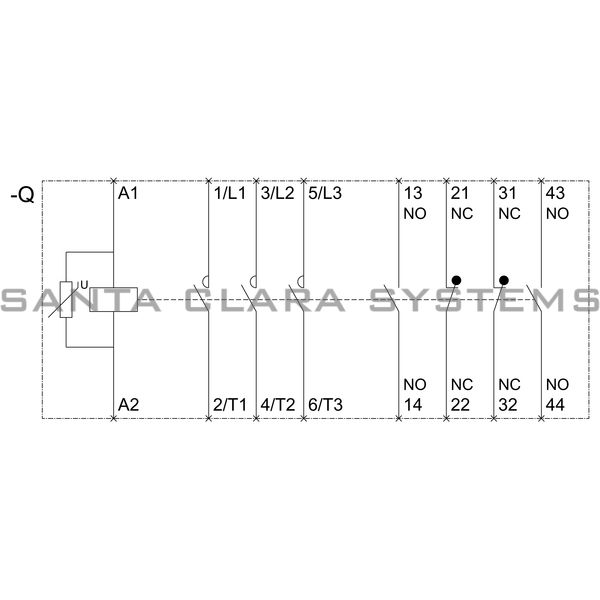 Siemens 3RT2036-1CL24-3MA0 Contactor | Sirius | 3RT2036-1CL24-3MA0 Product Image