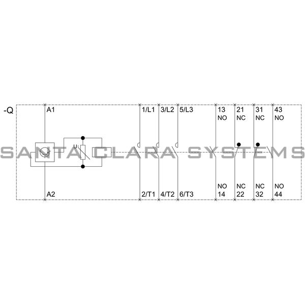 Siemens 3RT2036-1NB34-3MA0 Contactor | Sirius | 3RT2036-1NB34-3MA0 Product Image