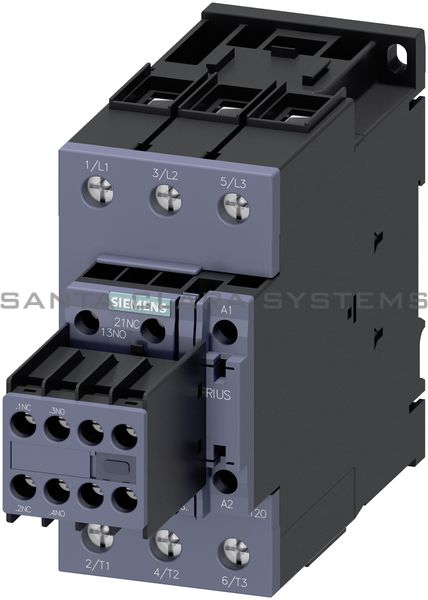 Siemens 3RT2037-1AB04 Contactor | Sirius | 3RT2037-1AB04 Product Image