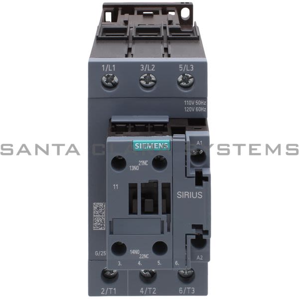 Siemens 3RT2037-1AK60-1AA0 Contactor Product Image
