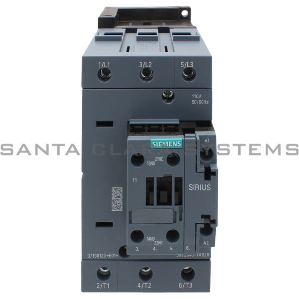 Siemens 3RT2045-1AG20 Contactor | Sirius | 3RT2045-1AG20 Product Image