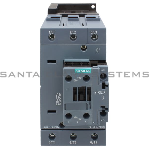 Siemens 3RT2045-1KB40 Contactor | 3RT2045-1KB40 Product Image