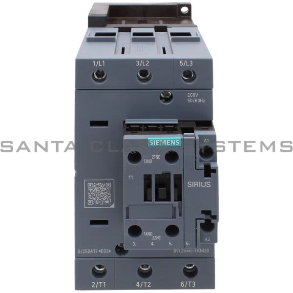 Siemens 3RT2046-1AM20 Contactor | 3RT2046-1AM20 Product Image