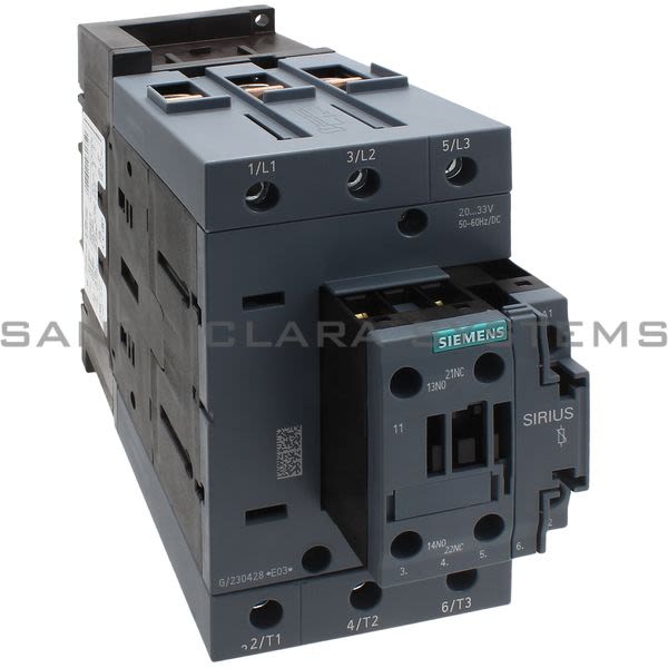 Siemens 3RT2046-1NB30-0UA0 Contactor Product Image
