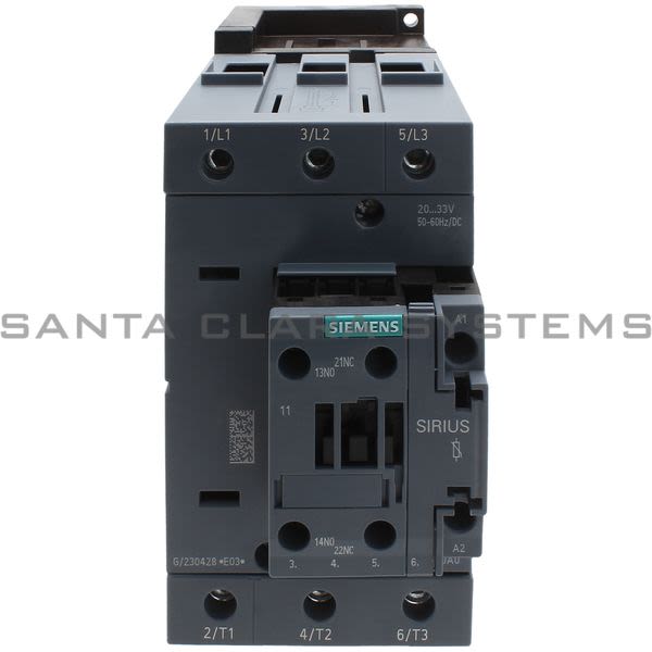 Siemens 3RT2046-1NB30-0UA0 Contactor Product Image