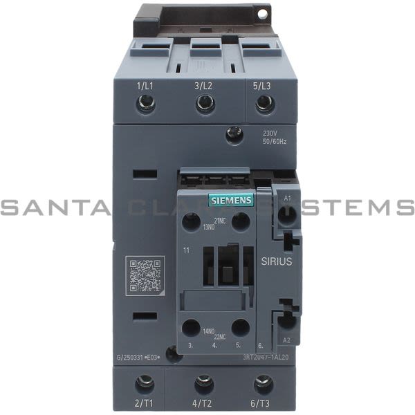 Siemens 3RT2047-1AL20 Contactor | 3RT2047-1AL20 Product Image
