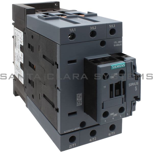 Siemens 3RT2047-1NP30 Contactor Product Image