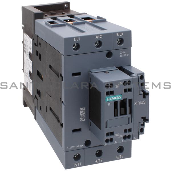 Siemens 3RT2047-3AL20 Contactor Product Image