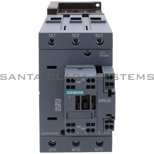 Siemens 3RT2047-3AL20 Contactor Product Image