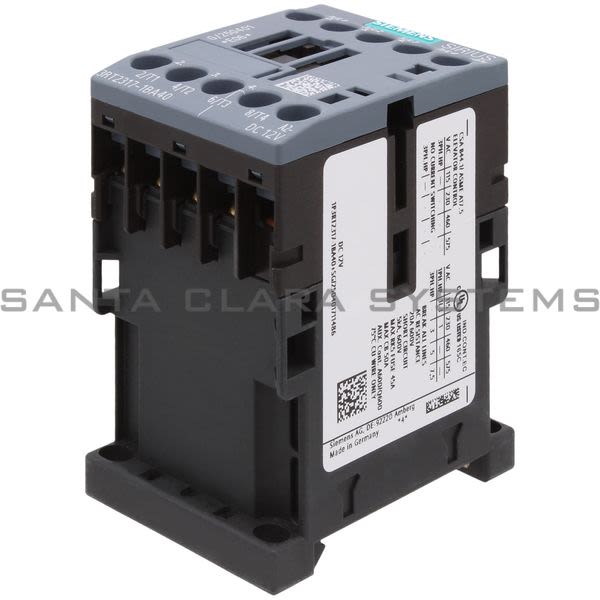 Siemens 3RT2317-1BA40 Contactor Product Image